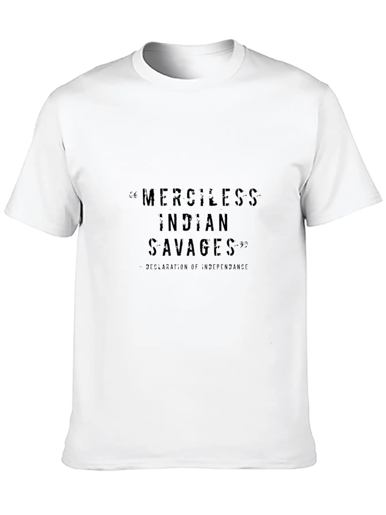 Merciless Indian Savages Stylish Everyday T-Shirt – Unisex Basic Cotton Tee