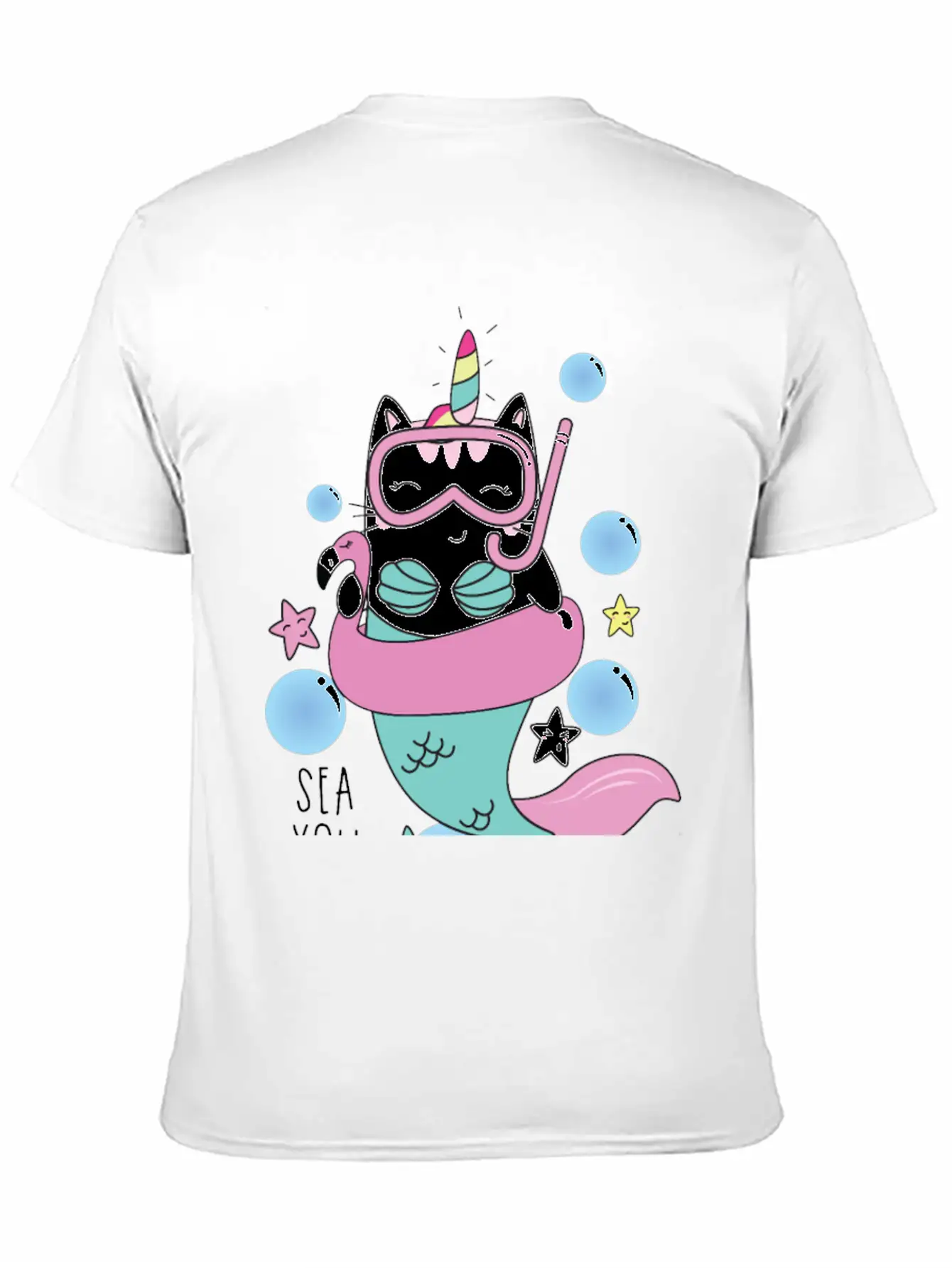 Mermaid Cute Gift Idea Relaxed Everyday Tee – Lightweight And Durable Cotton