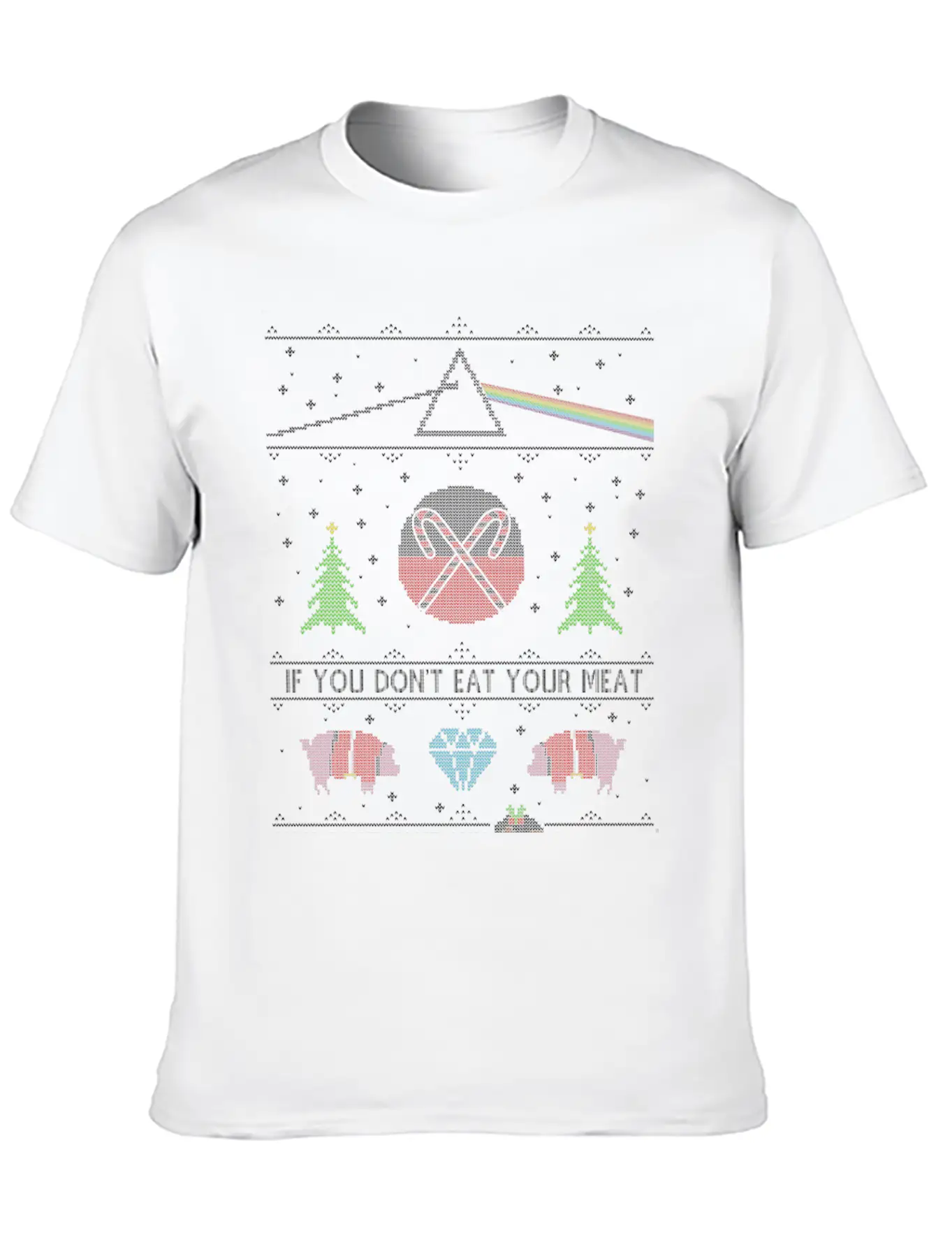 Merry Christmas T-Shirt Basic Graphic T-Shirt – Daily Comfort In Soft Cotton