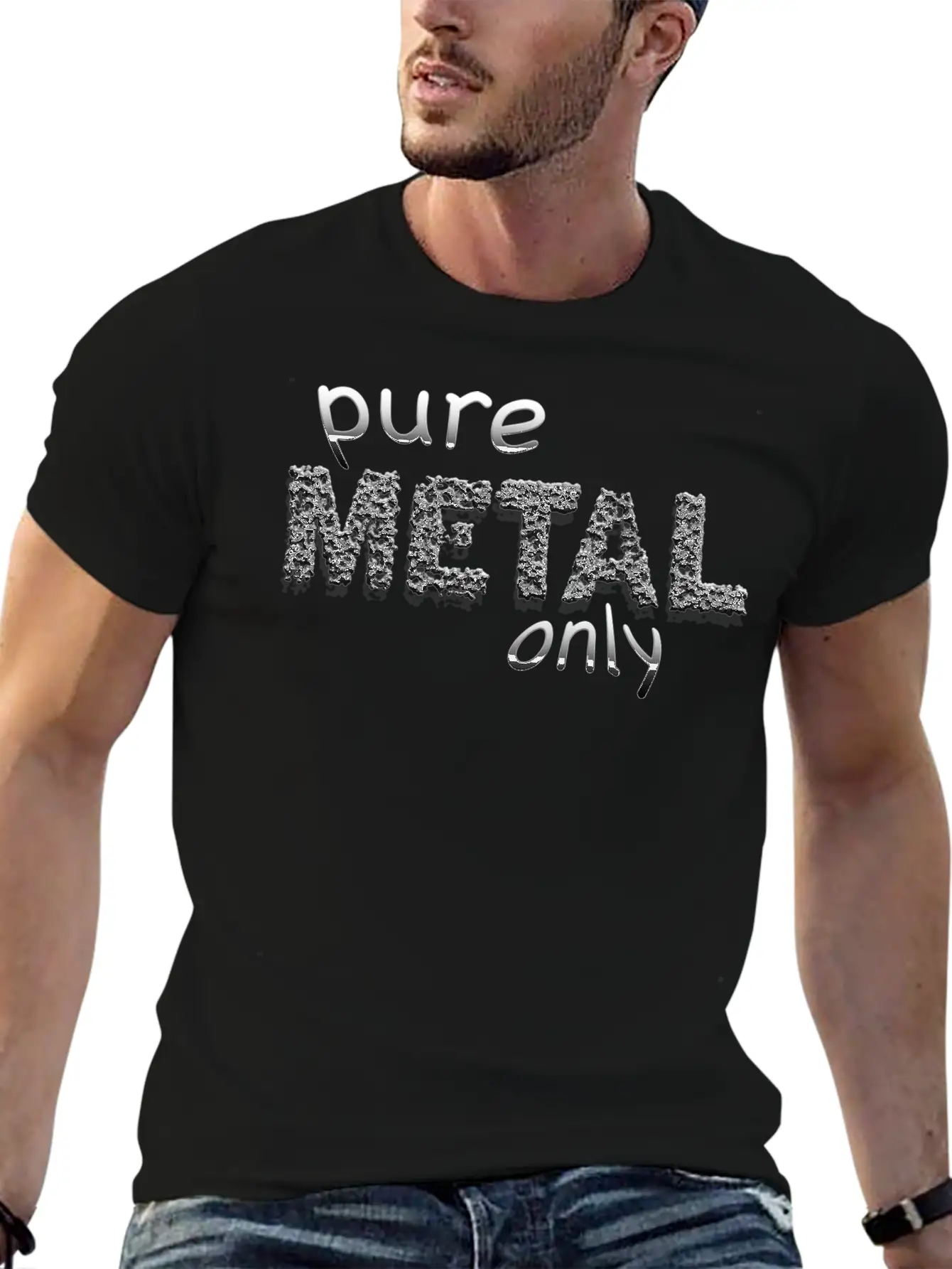 Metal Basic Graphic T-Shirt – Daily Comfort In Soft Cotton