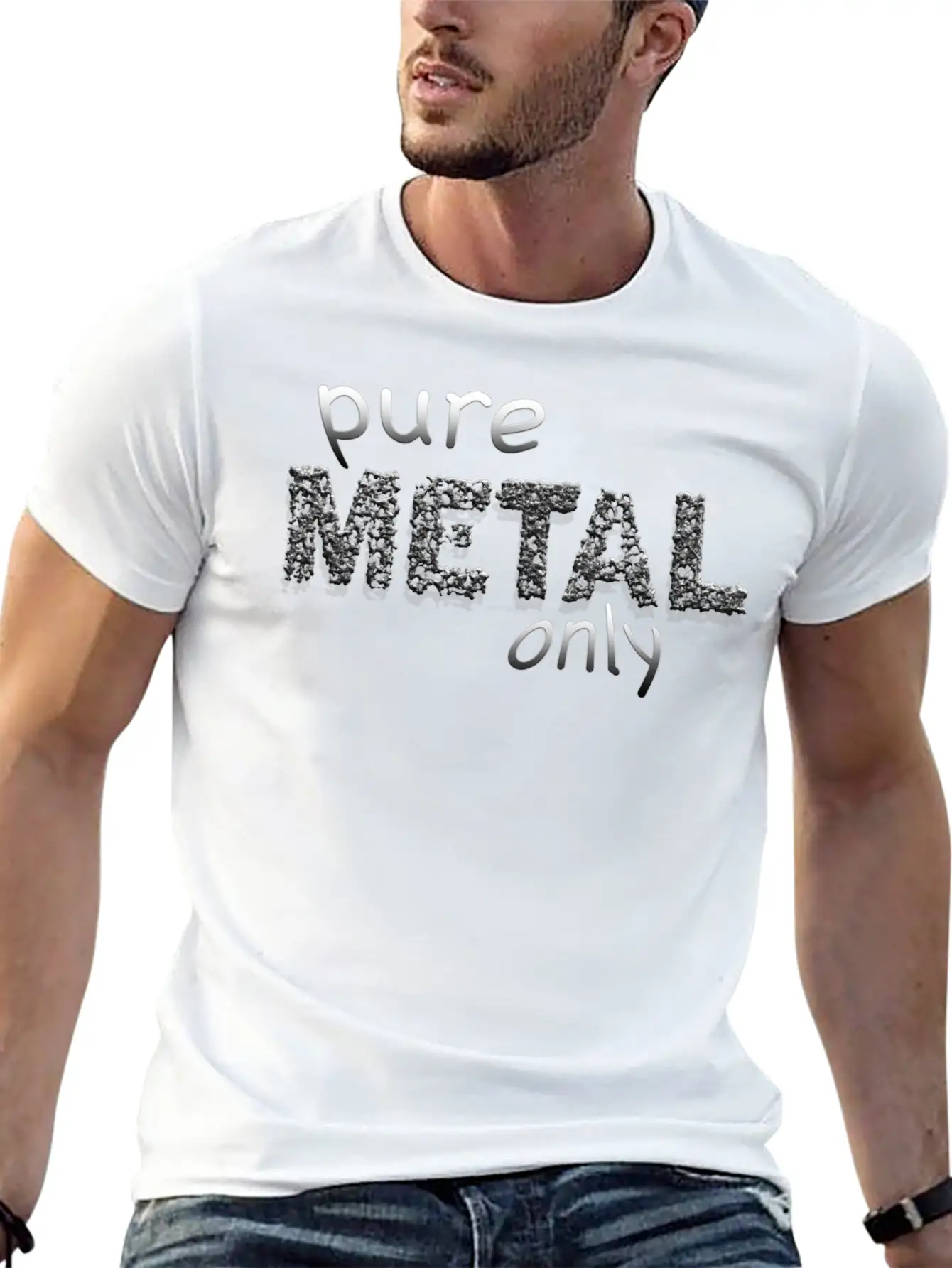 Metal Basic Graphic T-Shirt – Daily Comfort In Soft Cotton