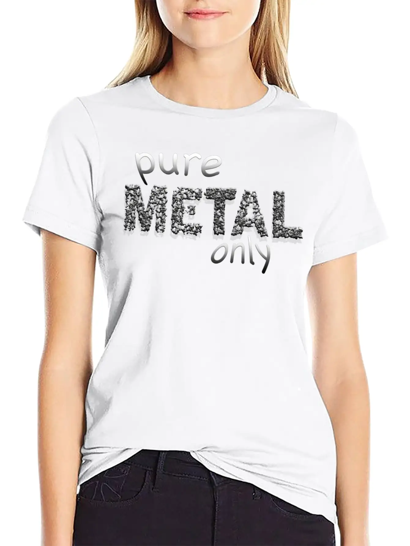 Metal Basic Graphic T-Shirt – Daily Comfort In Soft Cotton