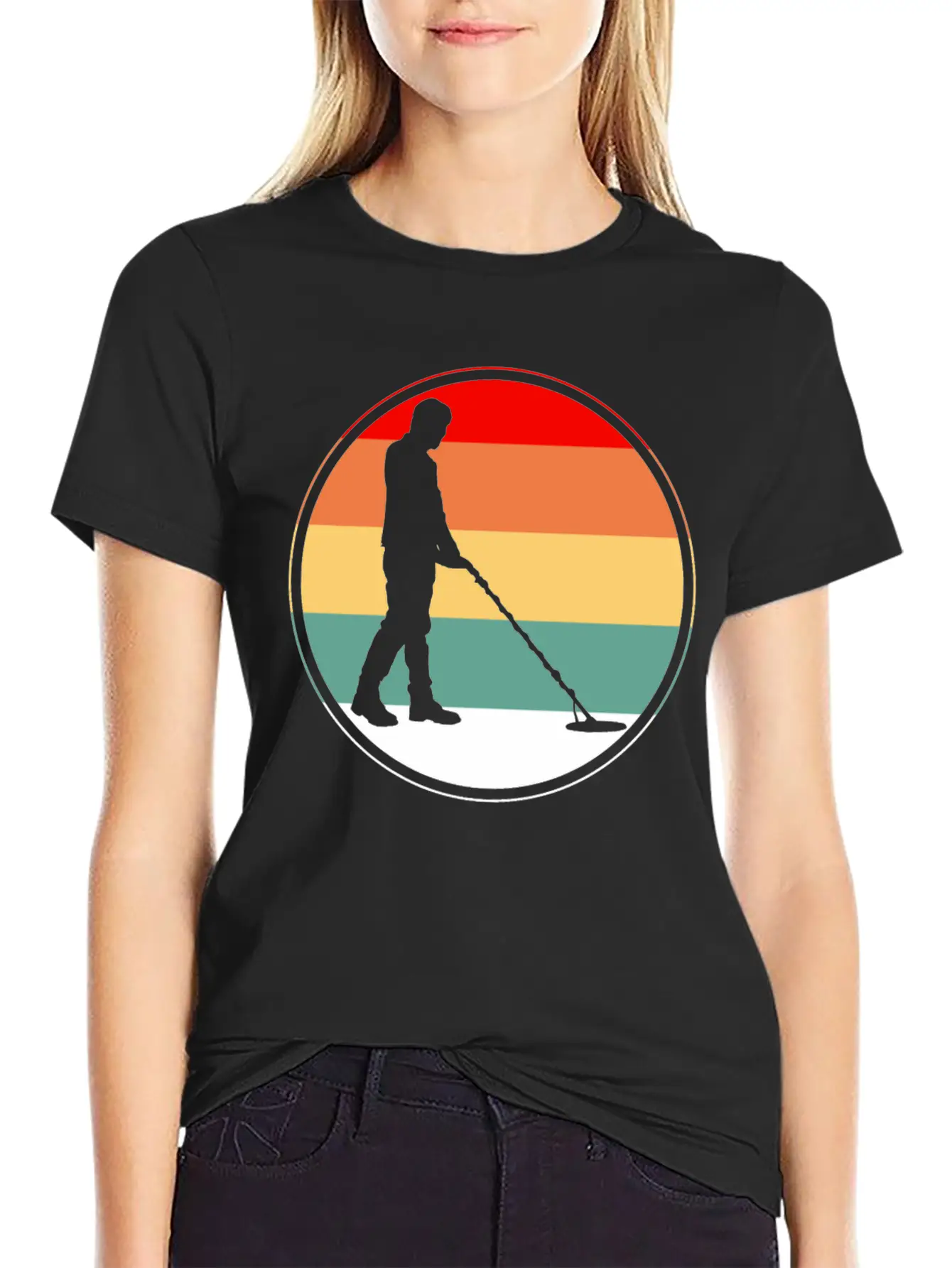 Metal Detector Electronic Device Stylish Everyday T-Shirt – Unisex Basic Cotton Tee