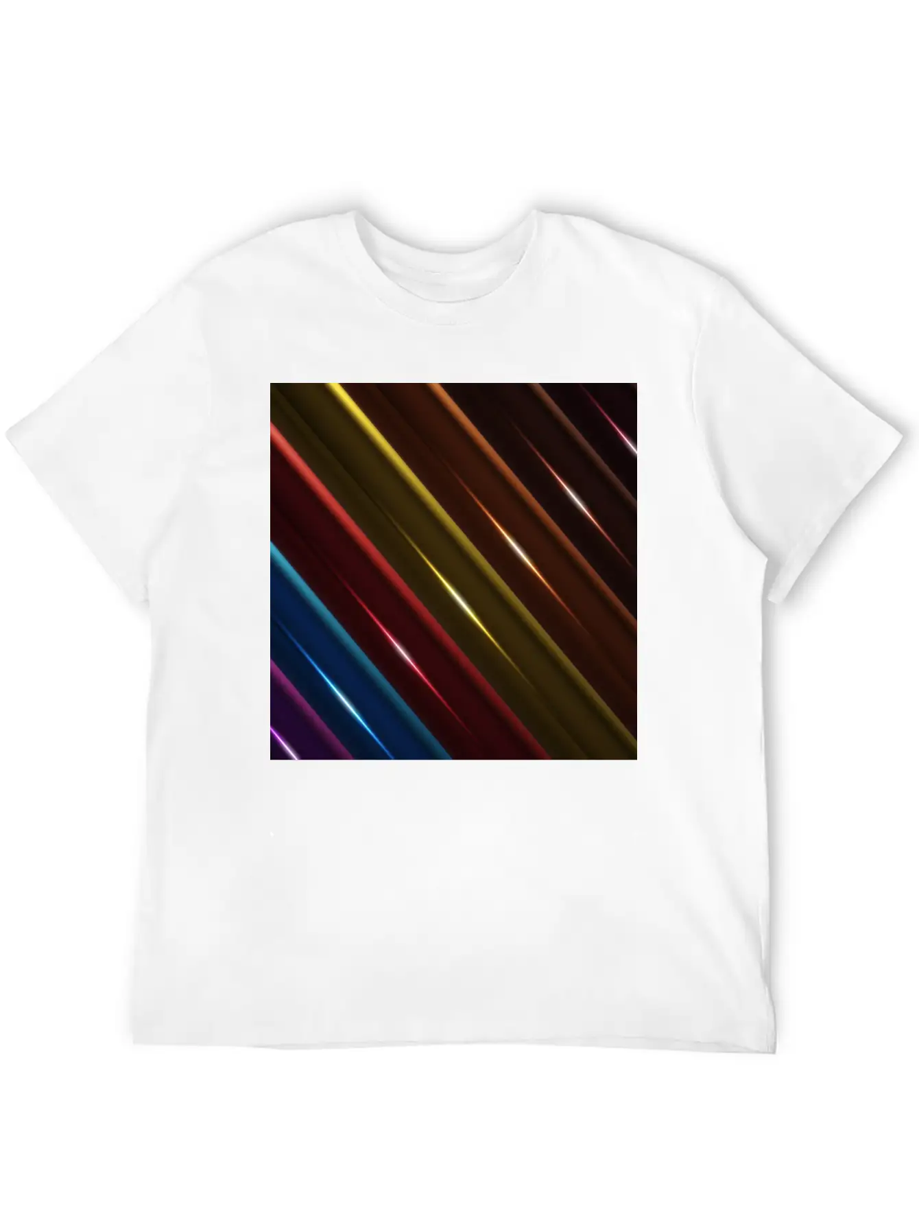 Metal Rods Basic Graphic T-Shirt – Daily Comfort In Soft Cotton