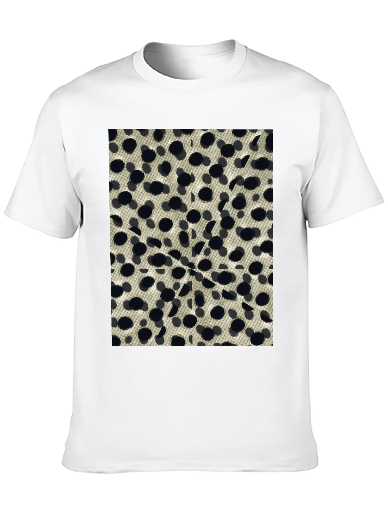 Metallic Camouflage Basic Graphic T-Shirt – Daily Comfort In Soft Cotton