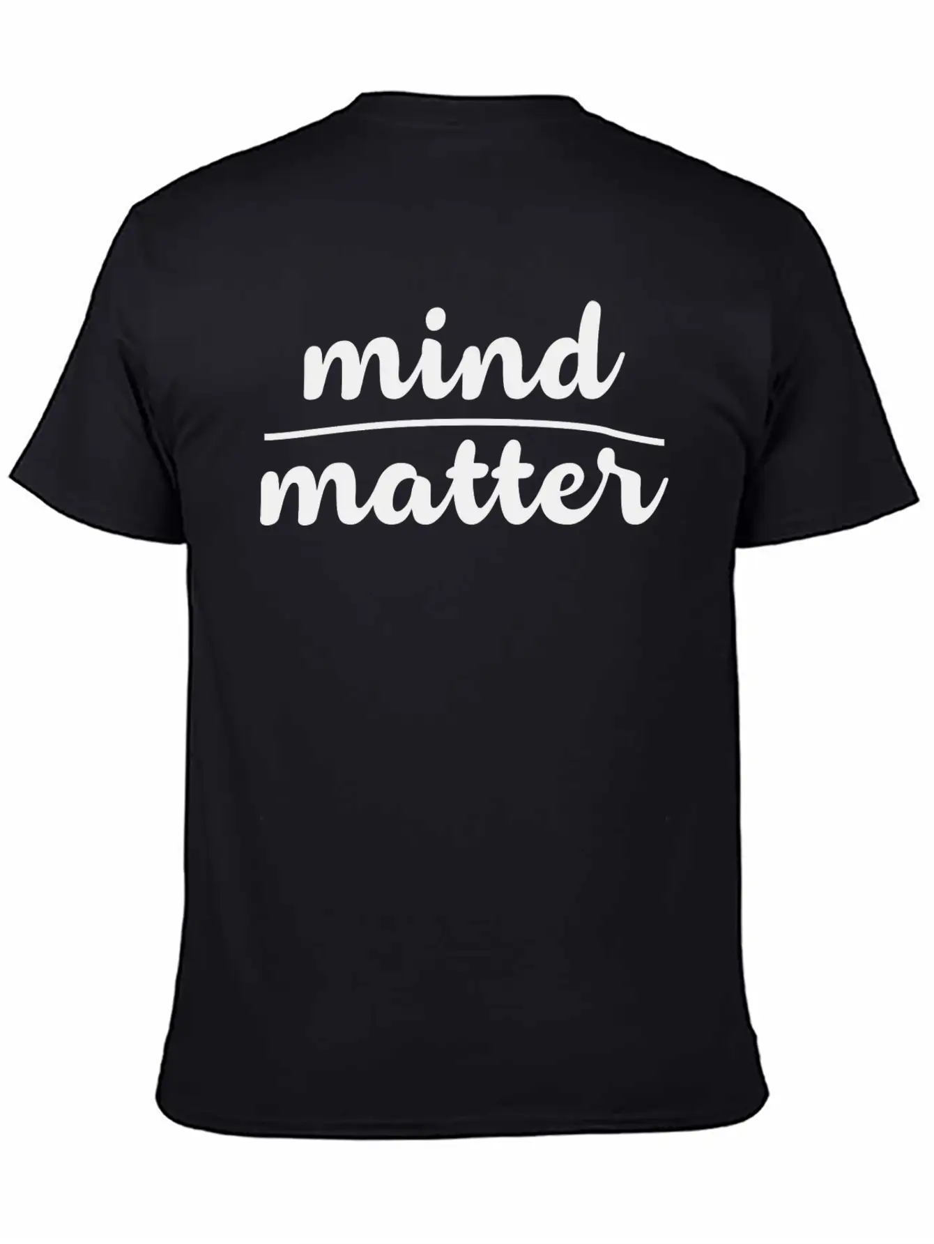 Mind Matter Stylish Everyday T-Shirt – Unisex Basic Cotton Tee