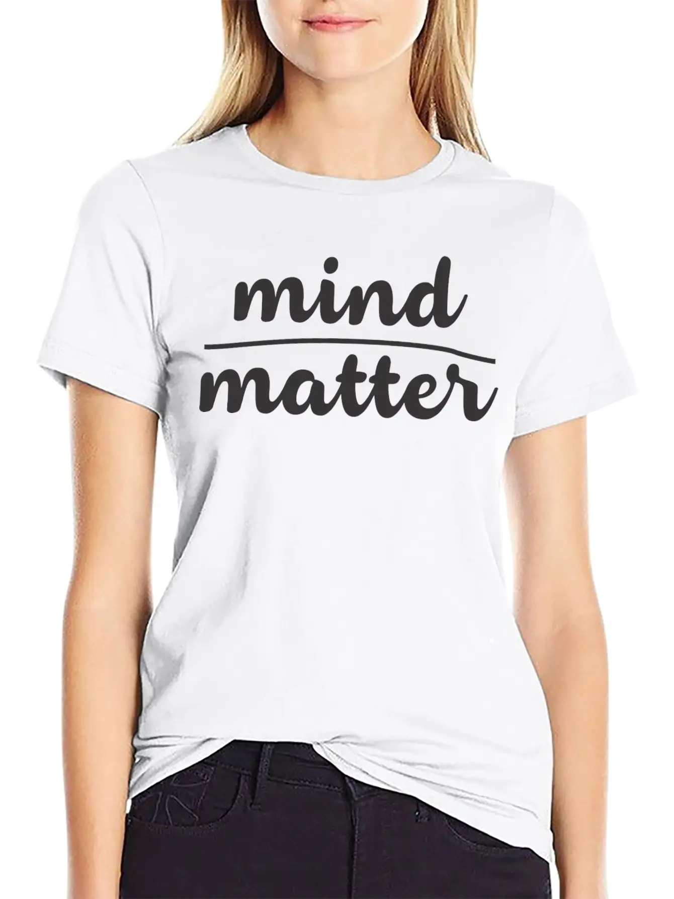 Mind Matter Stylish Everyday T-Shirt – Unisex Basic Cotton Tee