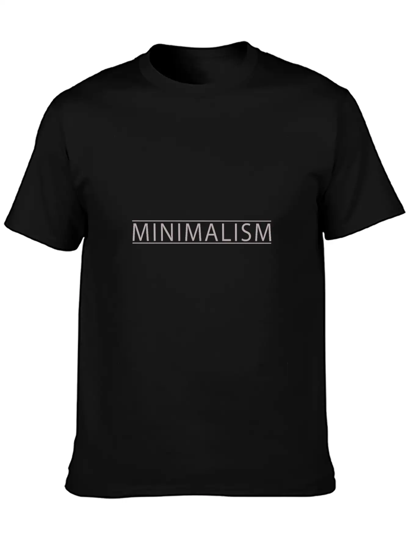 Minimalism Minimalist Lifestyle Gift Idea Basic Graphic T-Shirt – Daily Comfort In Soft Cotton