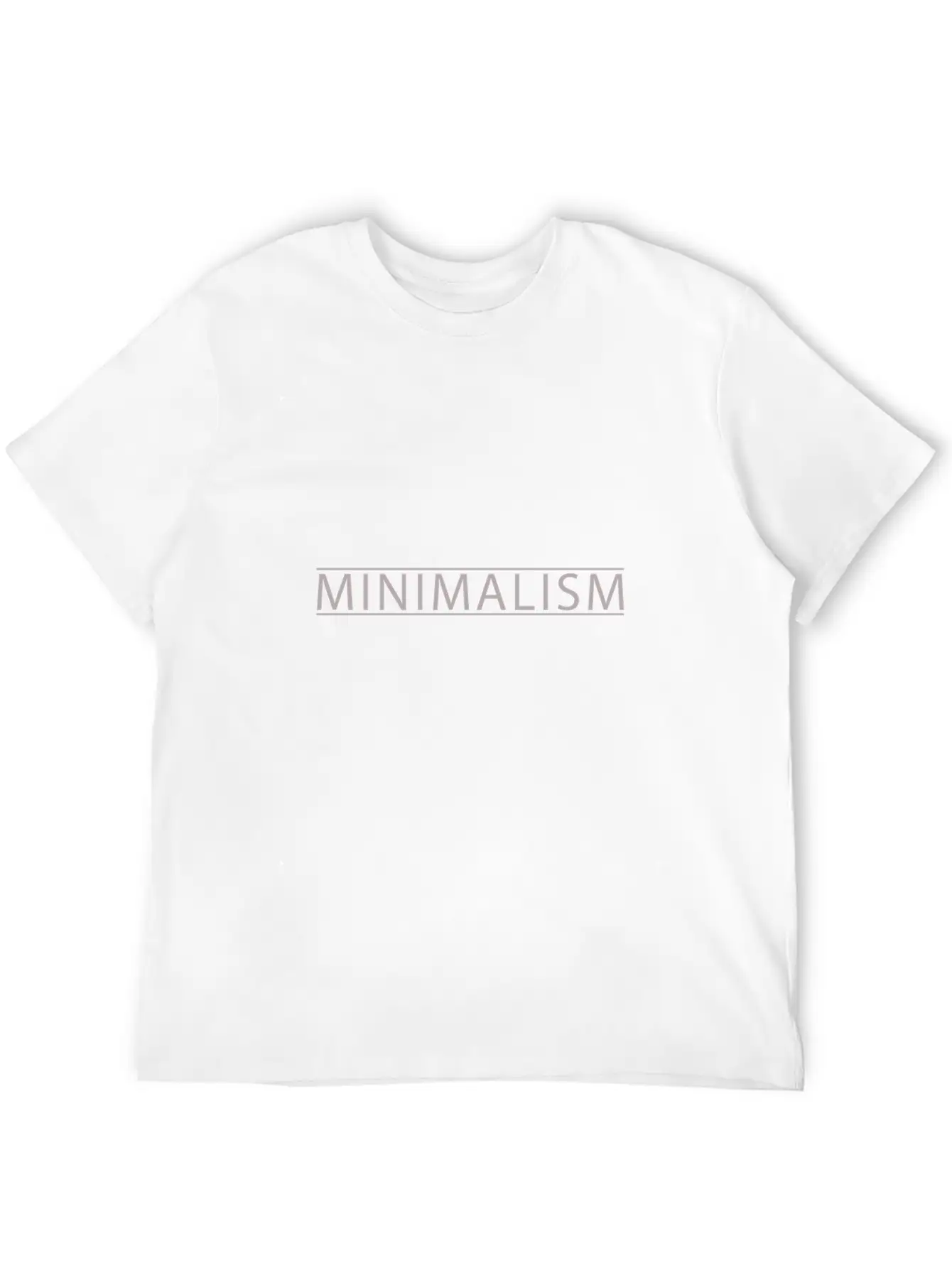Minimalism Minimalist Lifestyle Gift Idea Basic Graphic T-Shirt – Daily Comfort In Soft Cotton