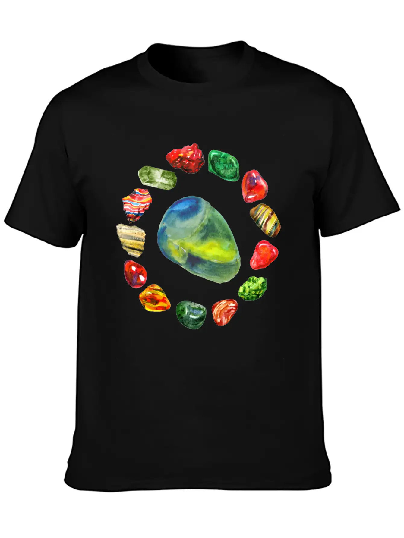 Mining Stones Geology Collection Basic Graphic T-Shirt – Daily Comfort In Soft Cotton