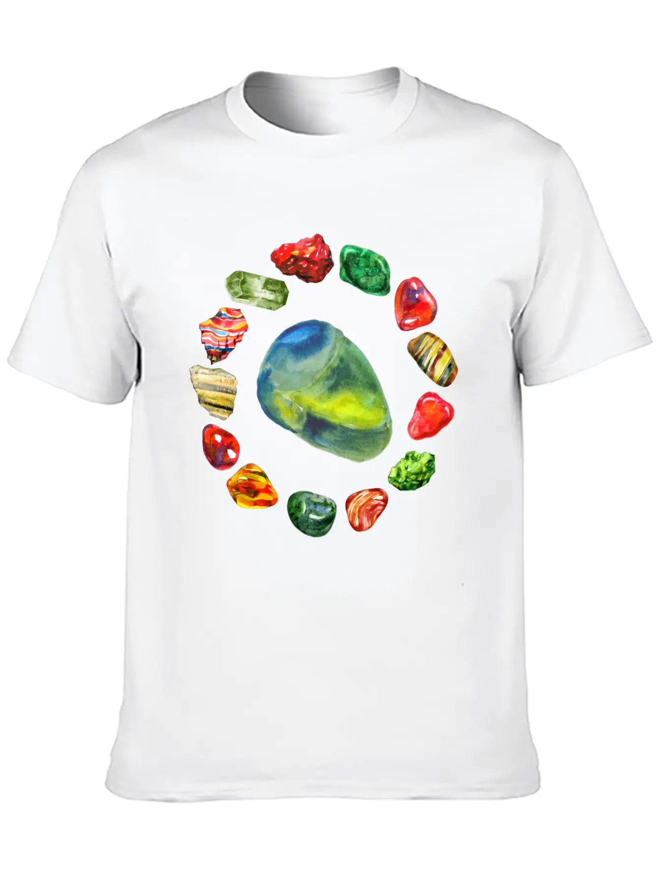 Mining Stones Geology Collection Basic Graphic T-Shirt – Daily Comfort In Soft Cotton