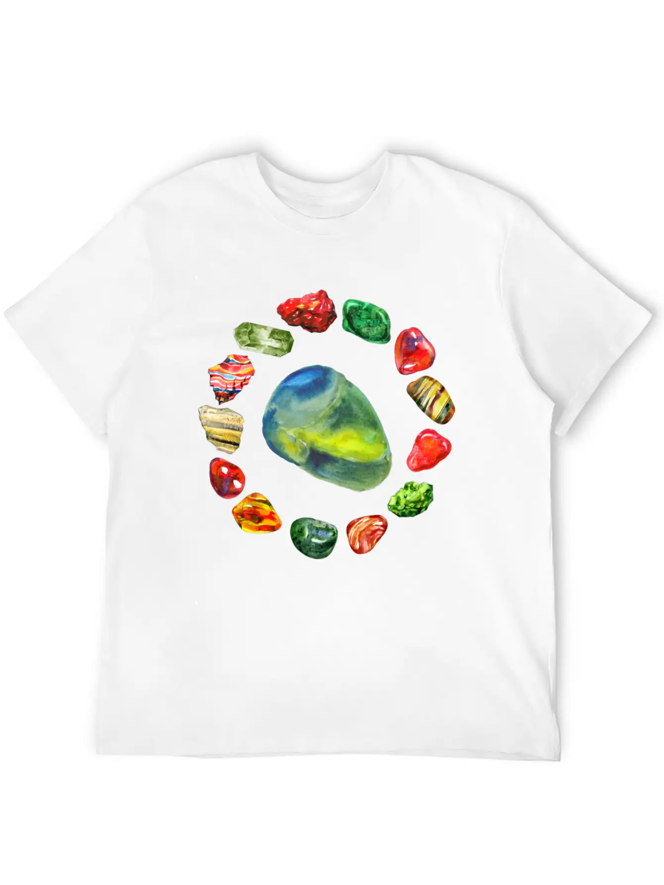 Mining Stones Geology Collection Basic Graphic T-Shirt – Daily Comfort In Soft Cotton