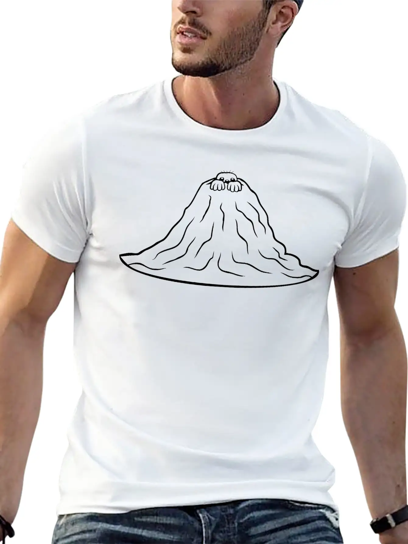 Mole Hill Mountain Stylish Everyday T-Shirt – Unisex Basic Cotton Tee