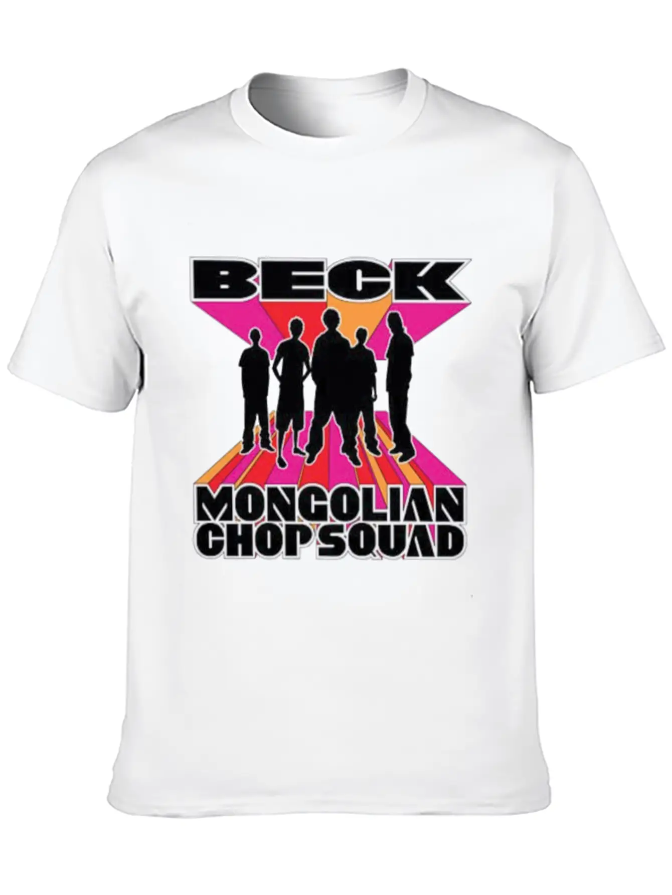 Mongolian Chop Squad Band Basic Graphic T-Shirt – Daily Comfort In Soft Cotton