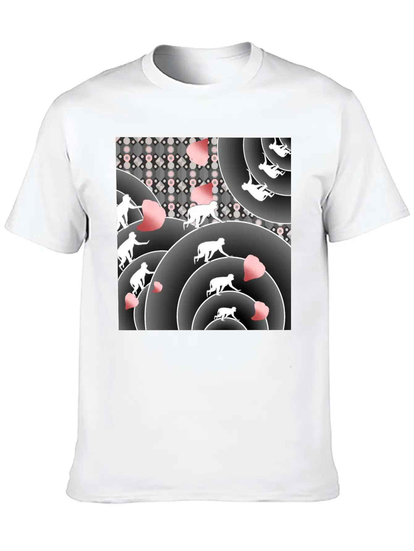 Monkey Family Classic Cotton Tee – Unisex Comfort For Any Season