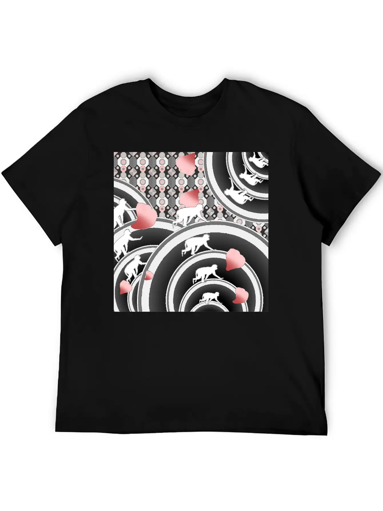 Monkey Family Classic Cotton Tee – Unisex Comfort For Any Season