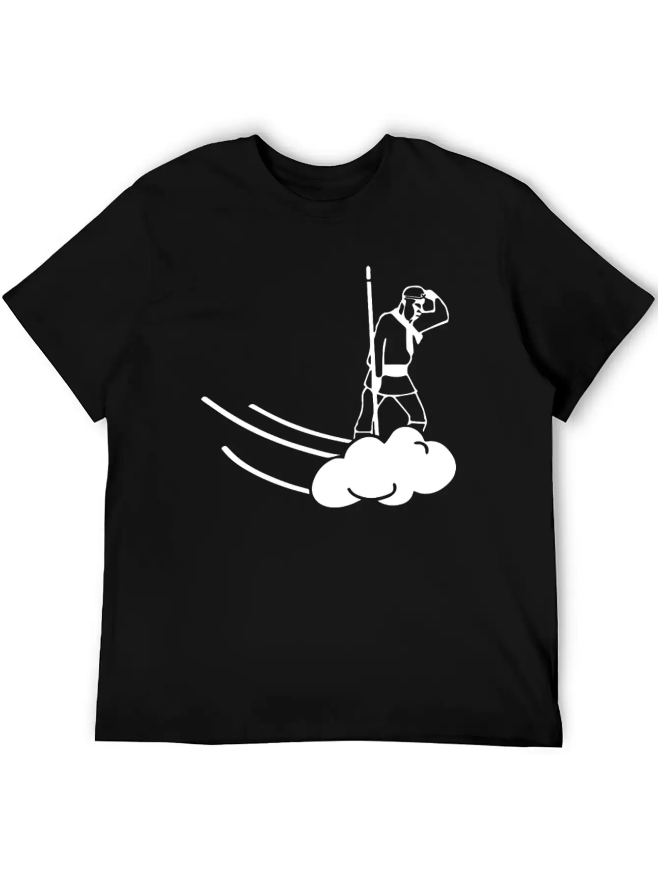 Monkey Pigsy Sandy Tripitaka Cloud Magic Basic Graphic T-Shirt – Daily Comfort In Soft Cotton