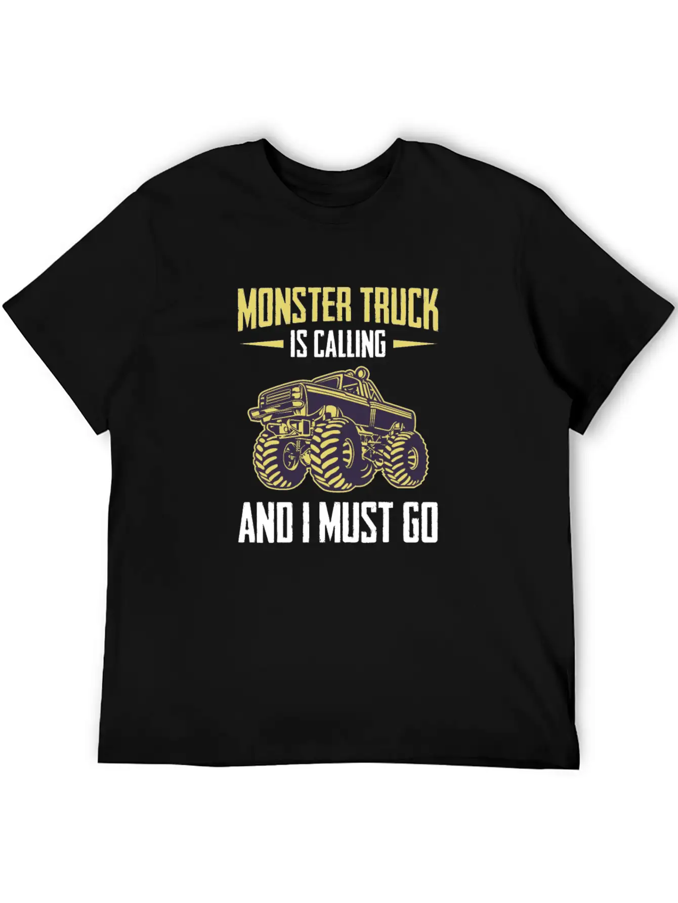 Monster Truck Basic Graphic T-Shirt – Daily Comfort In Soft Cotton