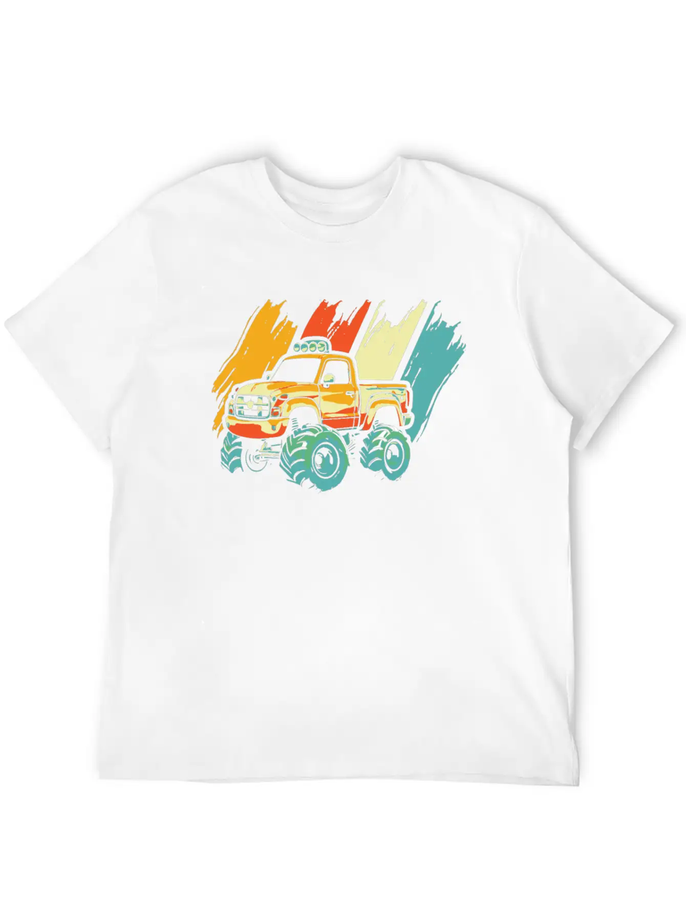 Monster Truck Relaxed Everyday Tee – Lightweight And Durable Cotton