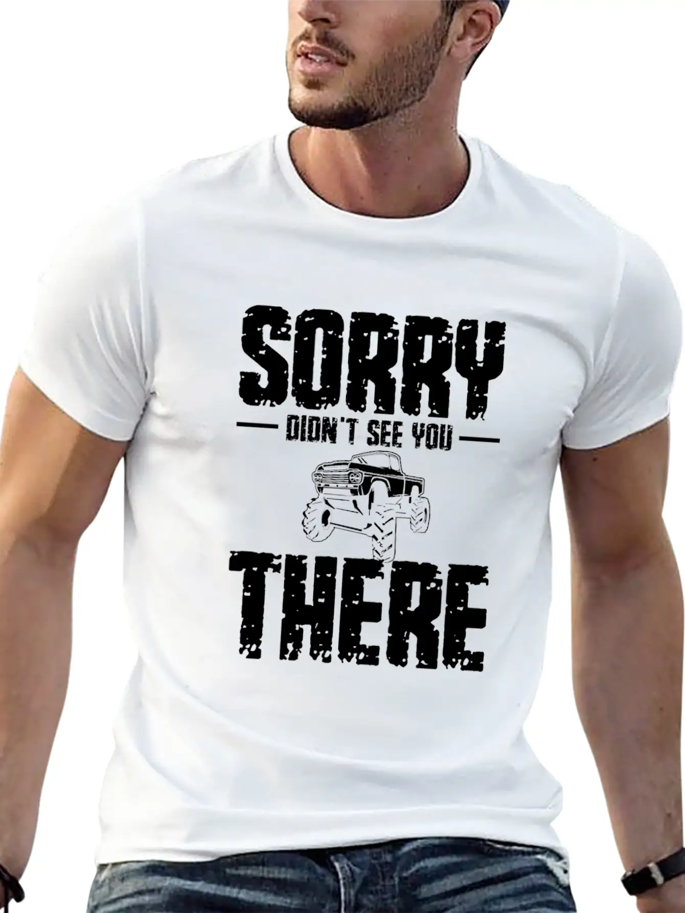 Monster Trucks Big Trucks Basic Graphic T-Shirt – Daily Comfort In Soft Cotton