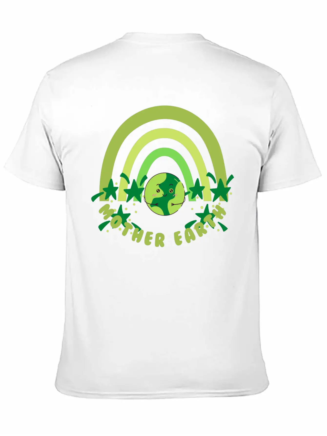 Mother Earth -green Earth- Earth Day Stylish Everyday T-Shirt – Unisex Basic Cotton Tee
