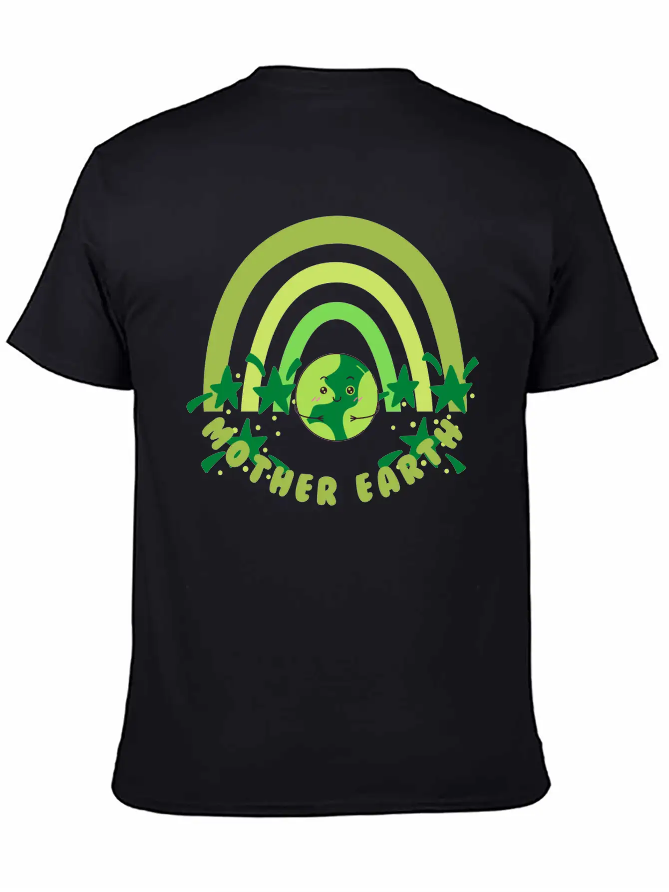 Mother Earth -green Earth- Earth Day Stylish Everyday T-Shirt – Unisex Basic Cotton Tee