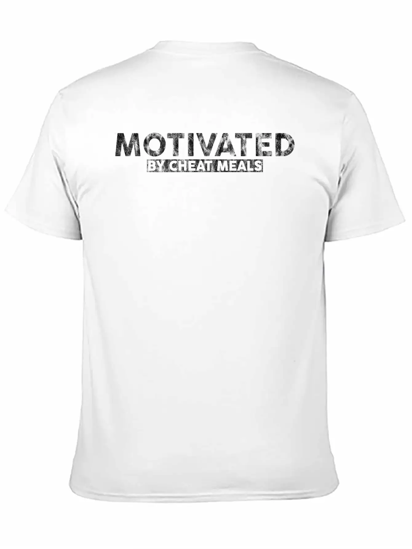 Motivated By Cheat Meals Stylish Everyday T-Shirt – Unisex Basic Cotton Tee