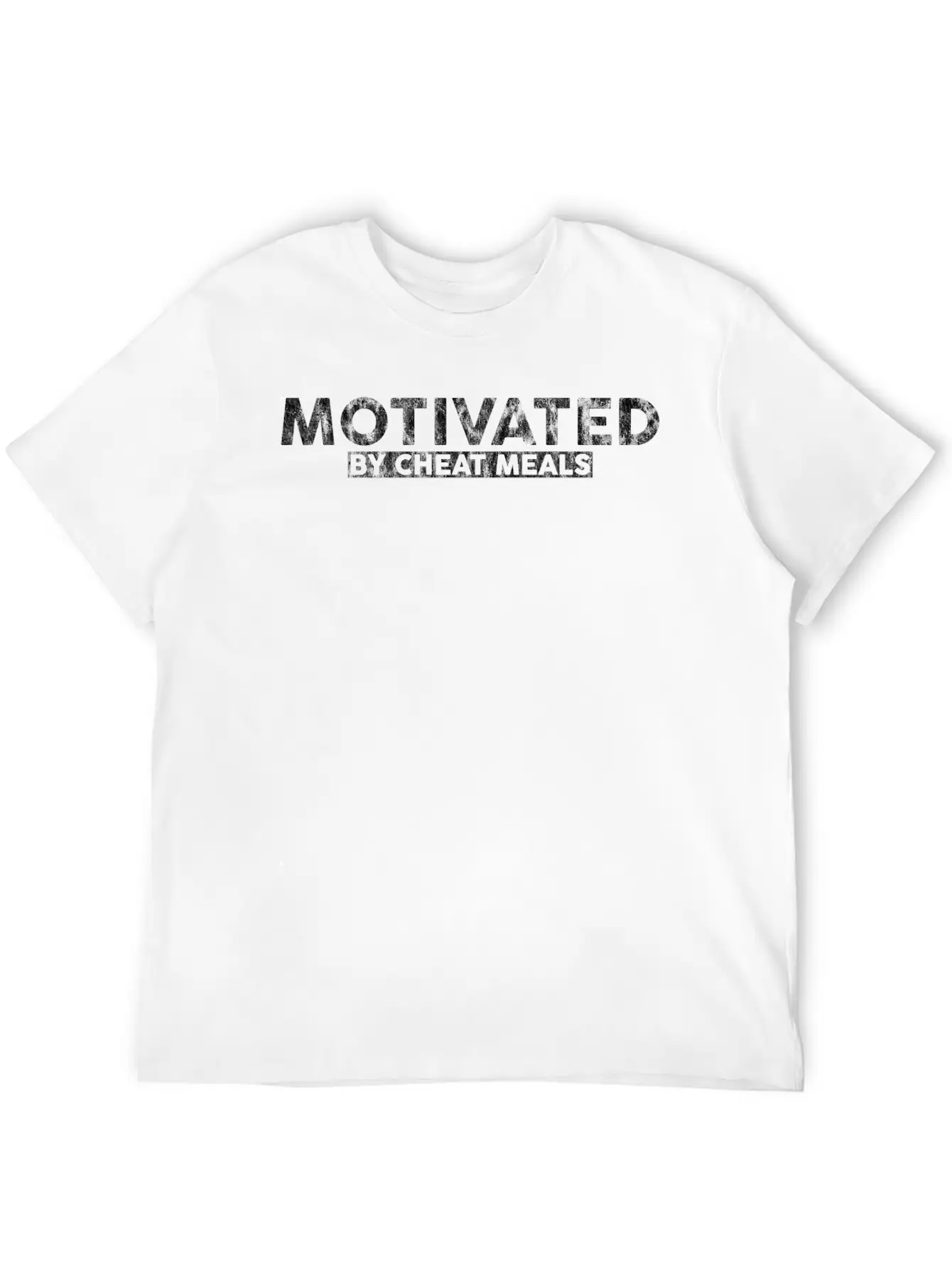 Motivated By Cheat Meals Stylish Everyday T-Shirt – Unisex Basic Cotton Tee