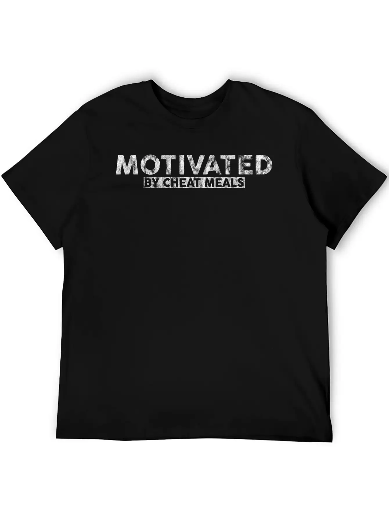 Motivated By Cheat Meals Stylish Everyday T-Shirt – Unisex Basic Cotton Tee