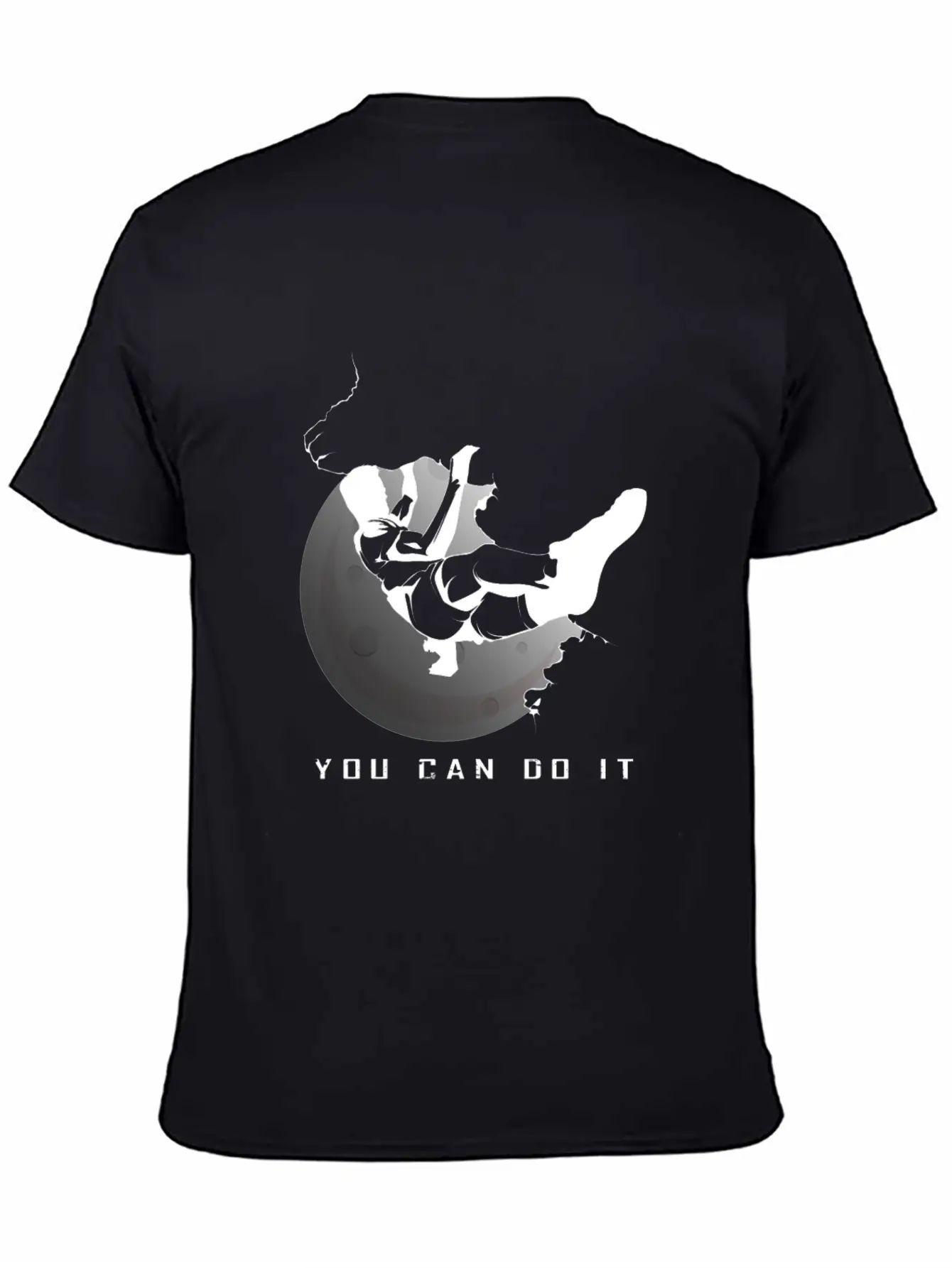 Motivation For Climbing Basic Graphic T-Shirt – Daily Comfort In Soft Cotton