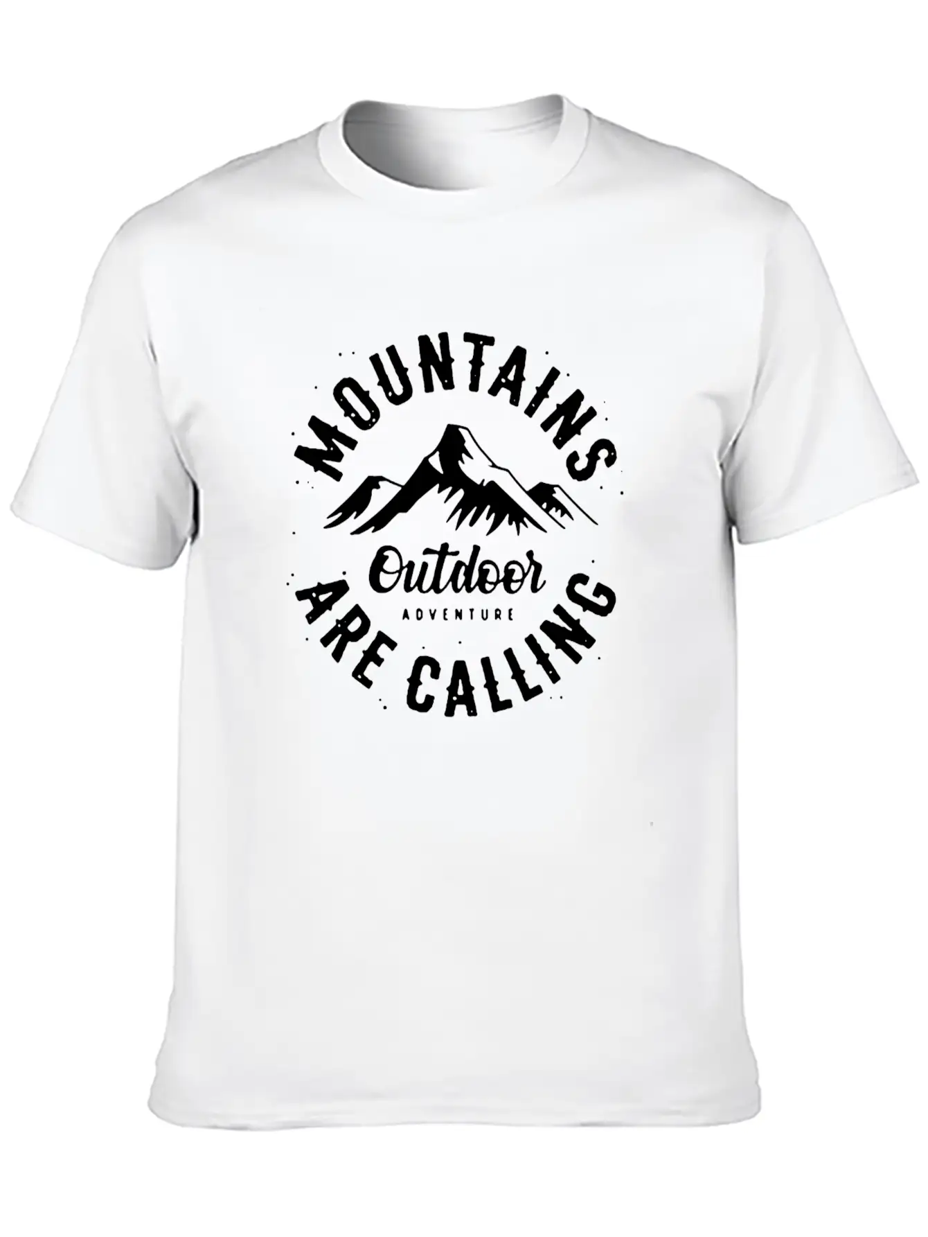 Mountains Are Calling Classic Cotton Tee – Unisex Comfort For Any Season