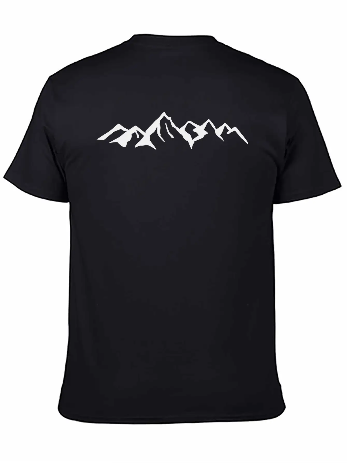 Mountains, Mountain, Glacier Stylish Everyday T-Shirt – Unisex Basic Cotton Tee