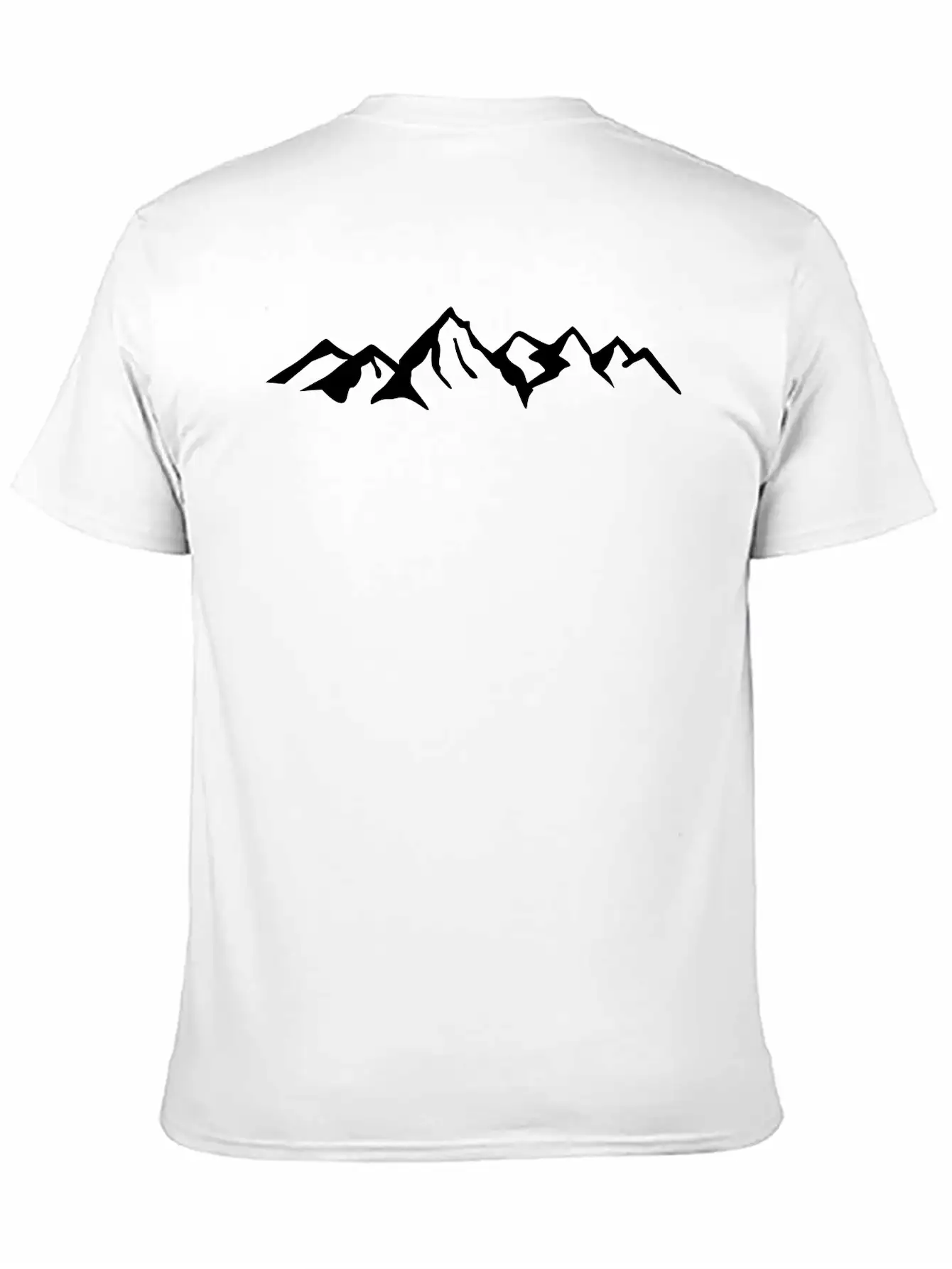 Mountains, Mountain, Glacier Stylish Everyday T-Shirt – Unisex Basic Cotton Tee