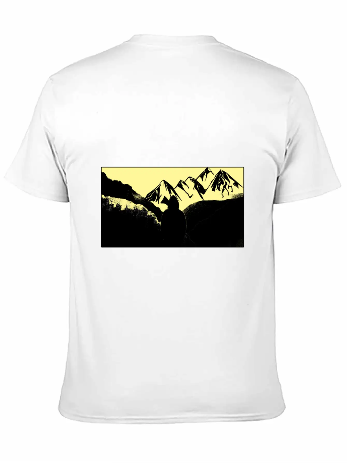 Mountains, Wilderness And The Humans Stylish Everyday T-Shirt – Unisex Basic Cotton Tee