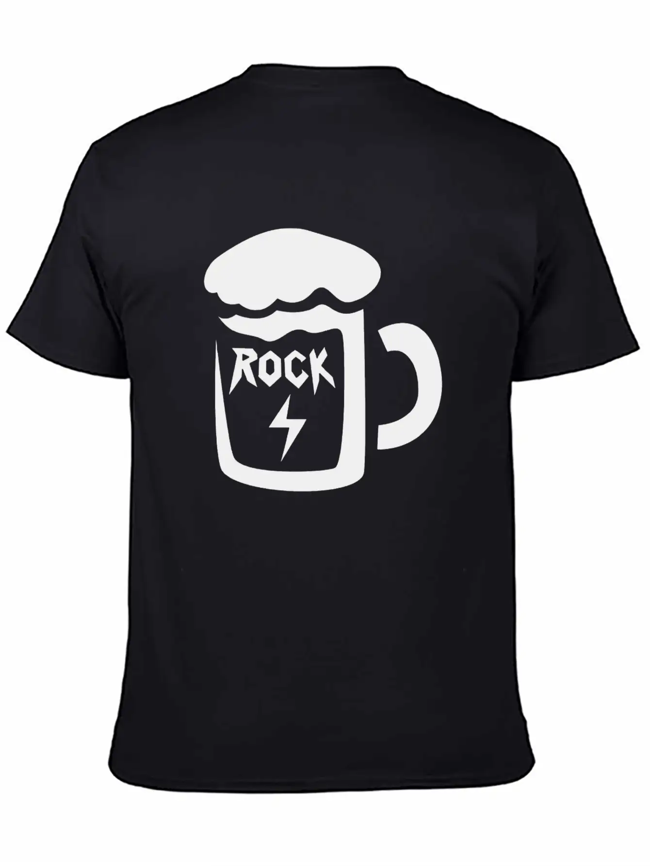 Mug With Rock Lettering Basic Graphic T-Shirt – Daily Comfort In Soft Cotton