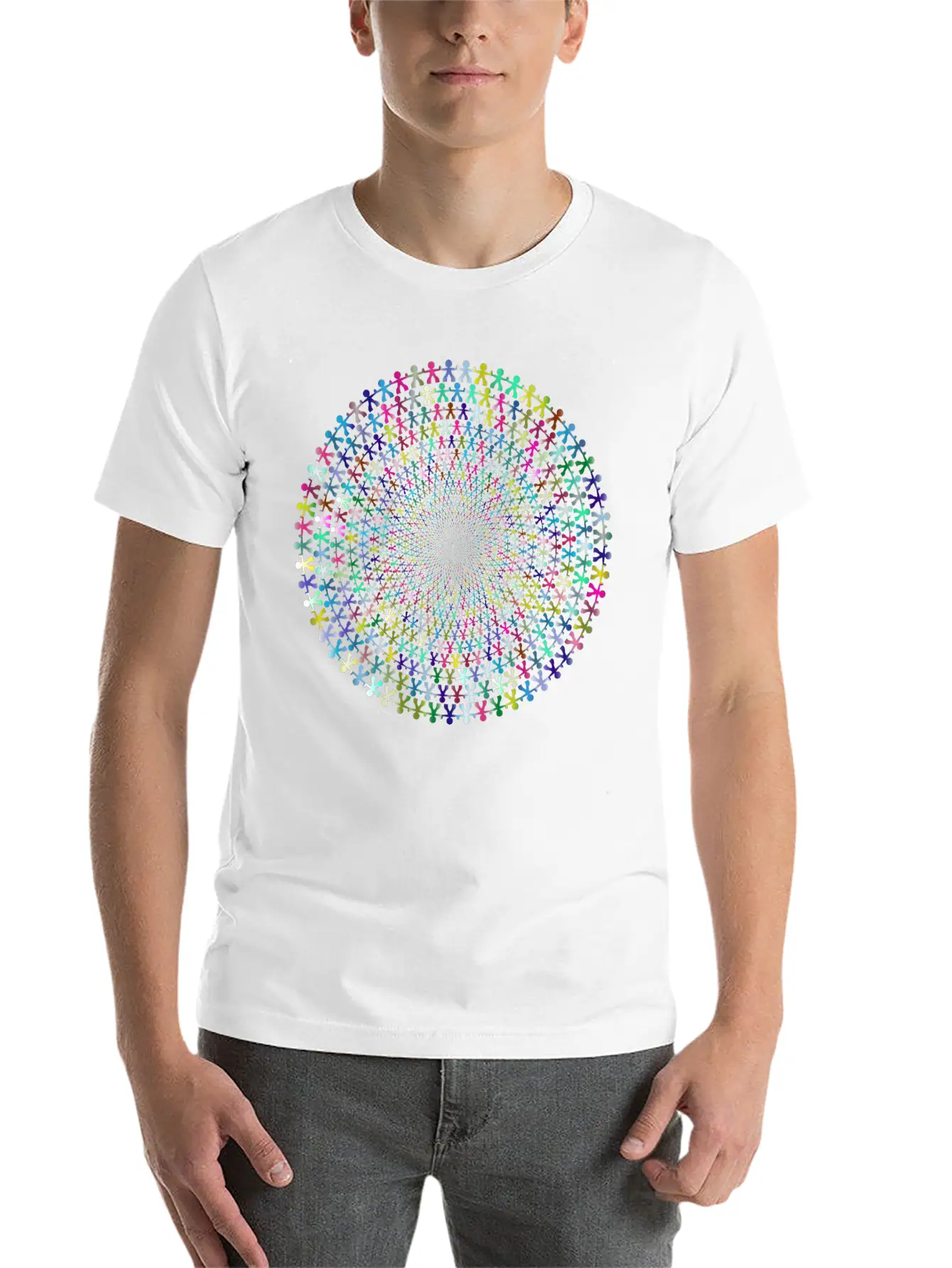 MultiCultural Cooperation Vortex 3 Stylish Everyday T-Shirt – Unisex Basic Cotton Tee