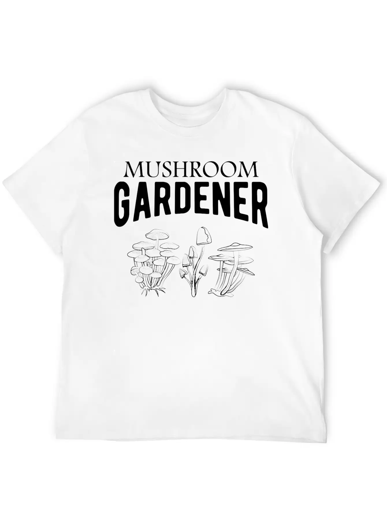 Mushroom Gardener Stylish Everyday T-Shirt – Unisex Basic Cotton Tee