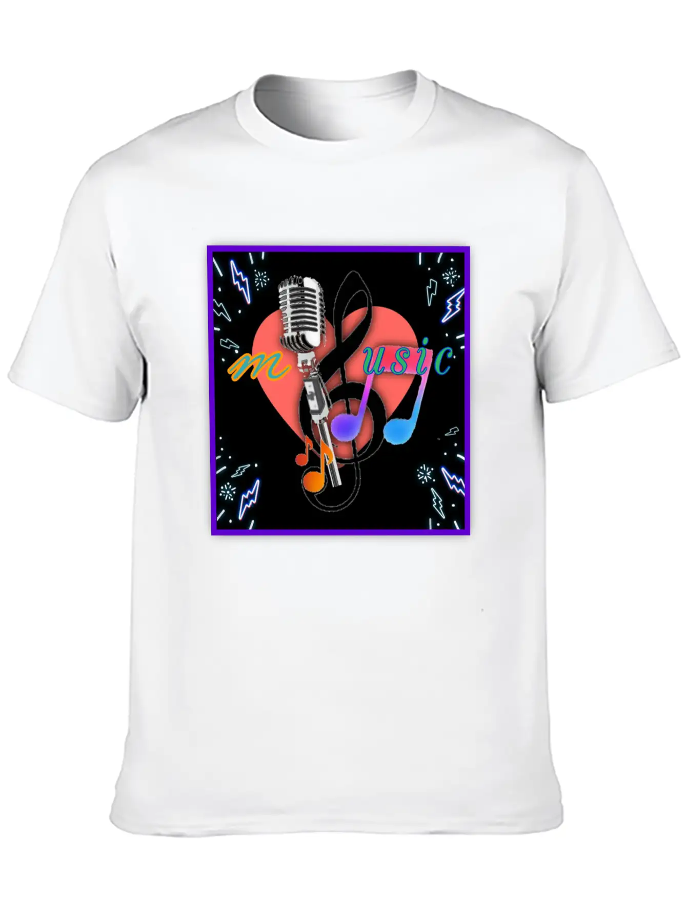 Music Art Stylish Everyday T-Shirt – Unisex Basic Cotton Tee