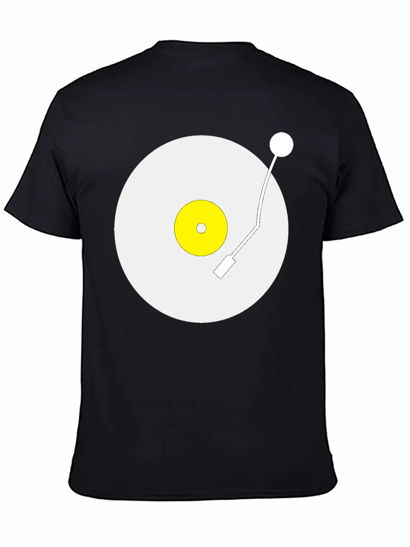 Music Disk Lightweight Cotton T-Shirt – Daily Comfort Graphic Shirt