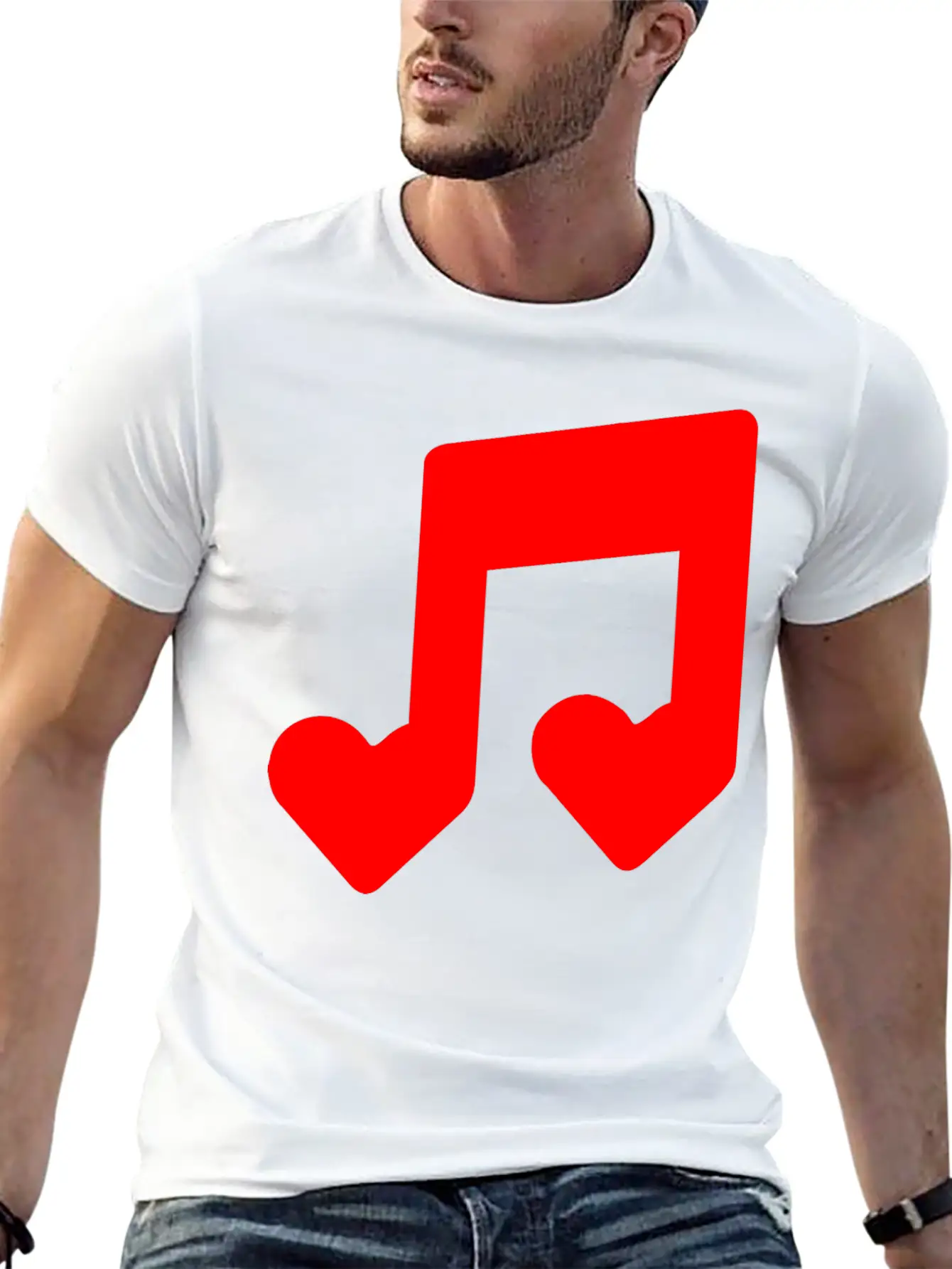 Music Love Passion Basic Graphic T-Shirt – Daily Comfort In Soft Cotton