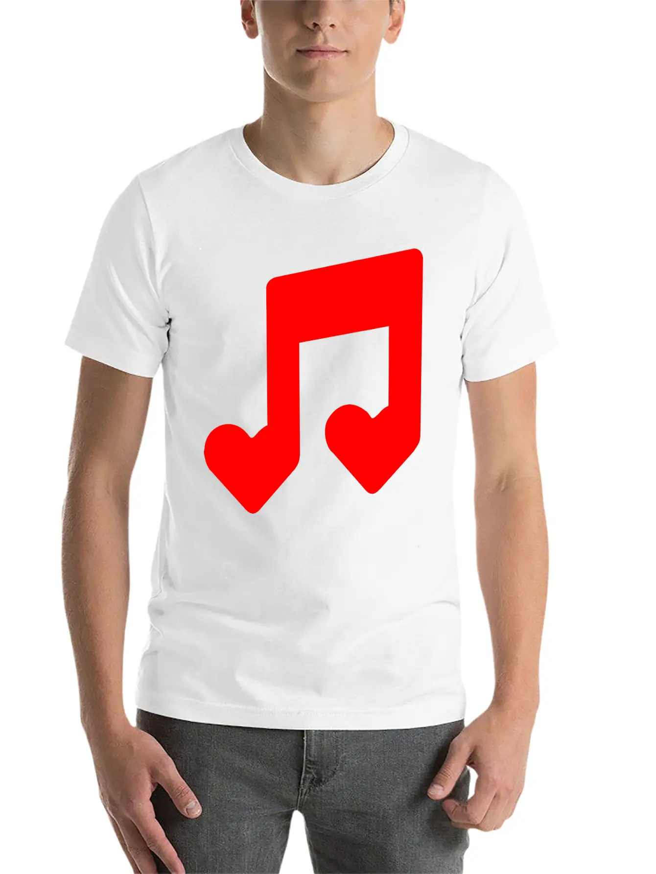 Music Love Passion Basic Graphic T-Shirt – Daily Comfort In Soft Cotton