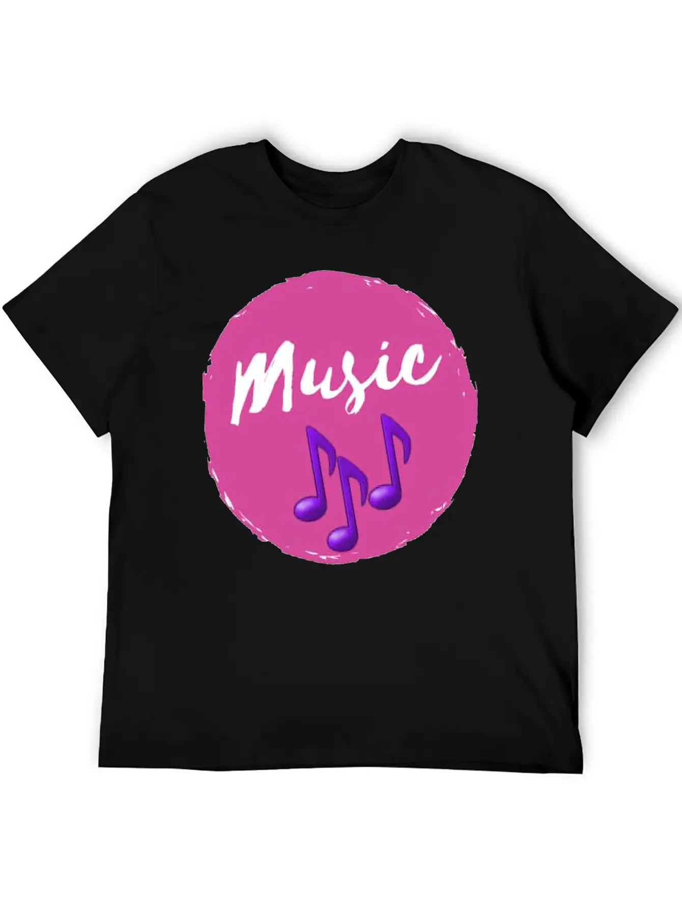 Music Lovers Lightweight Cotton T-Shirt – Daily Comfort Graphic Shirt