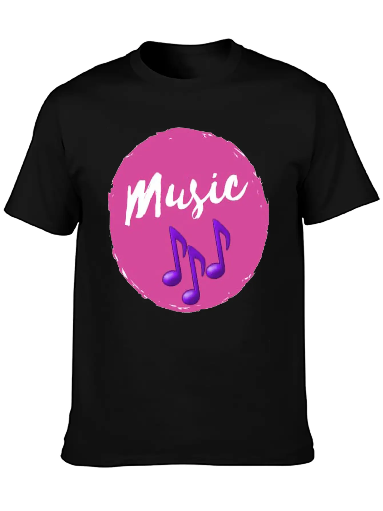 Music Lovers Lightweight Cotton T-Shirt – Daily Comfort Graphic Shirt