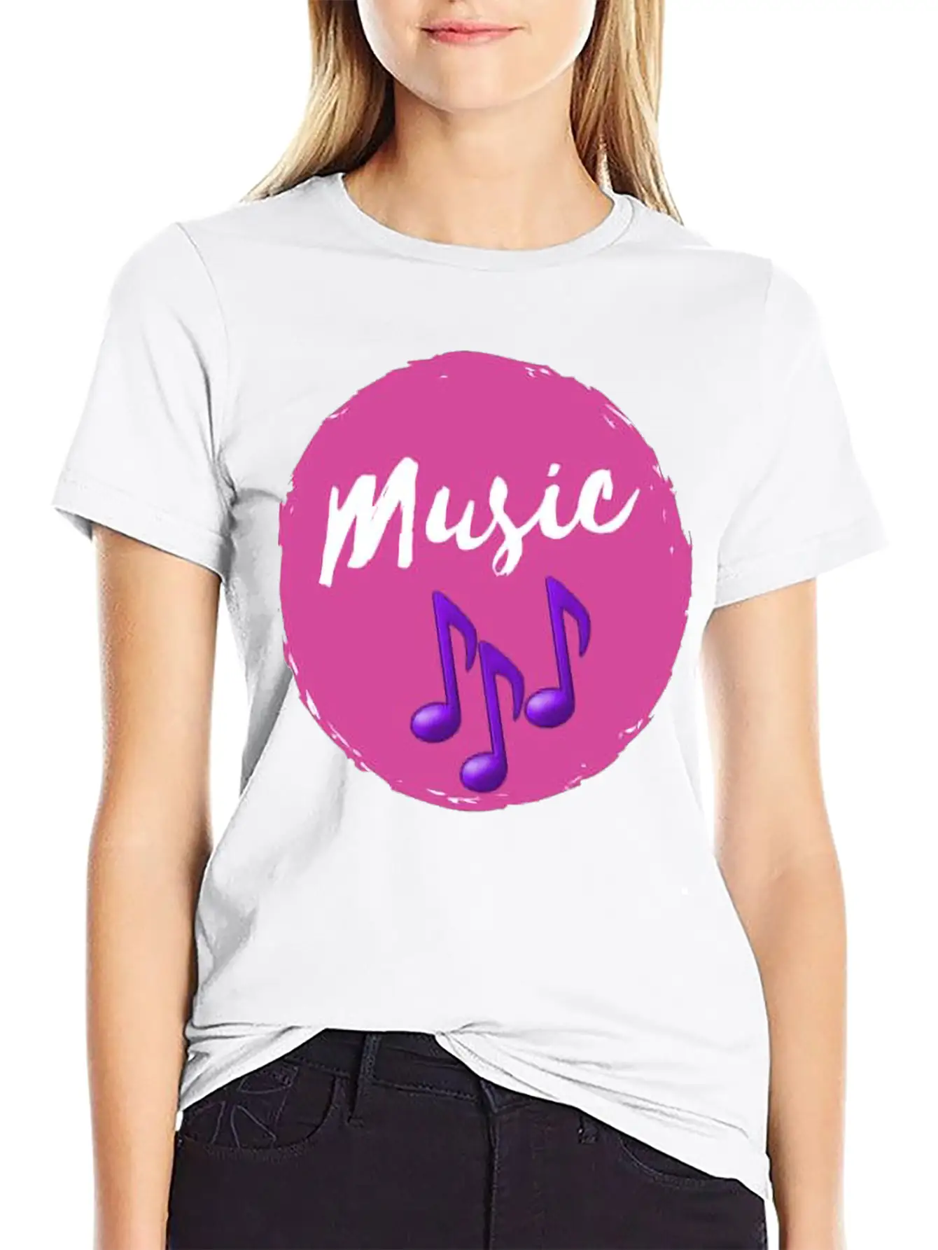 Music Lovers Lightweight Cotton T-Shirt – Daily Comfort Graphic Shirt
