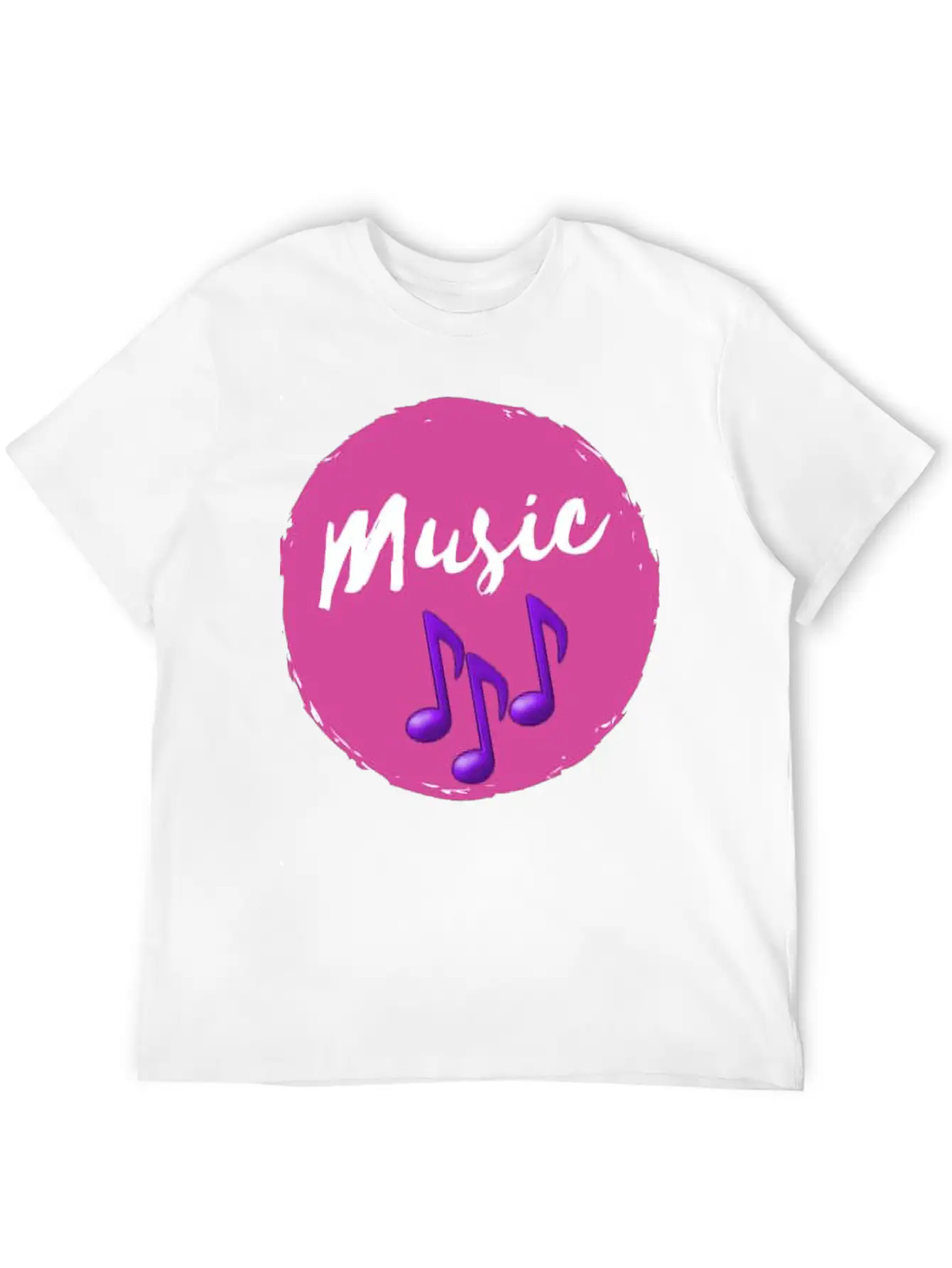 Music Lovers Lightweight Cotton T-Shirt – Daily Comfort Graphic Shirt