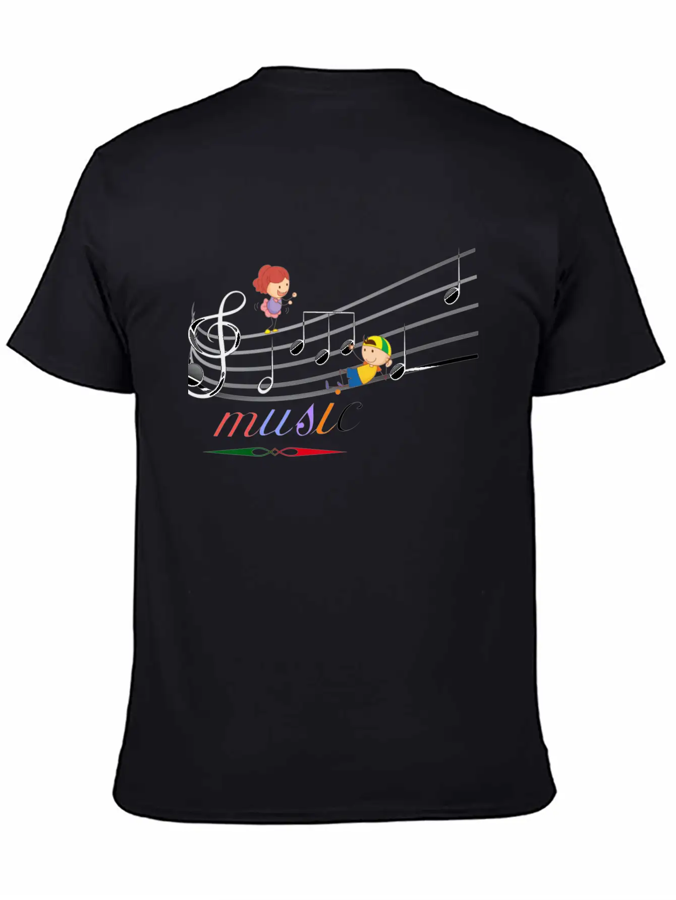 Music Relaxed Everyday Tee – Lightweight And Durable Cotton