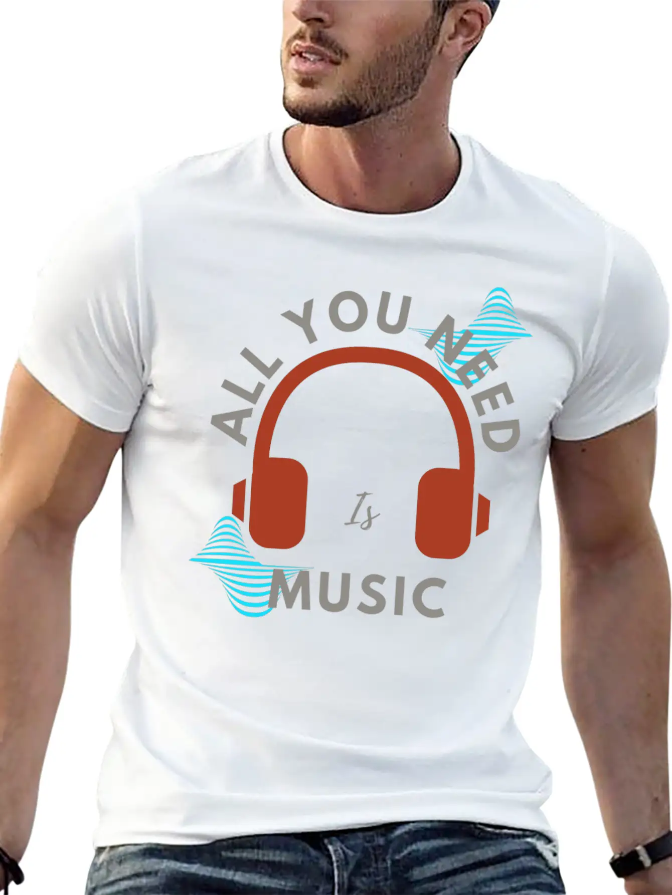 Music Unisex Cotton Tee – Relaxed Fit For Any Occasion