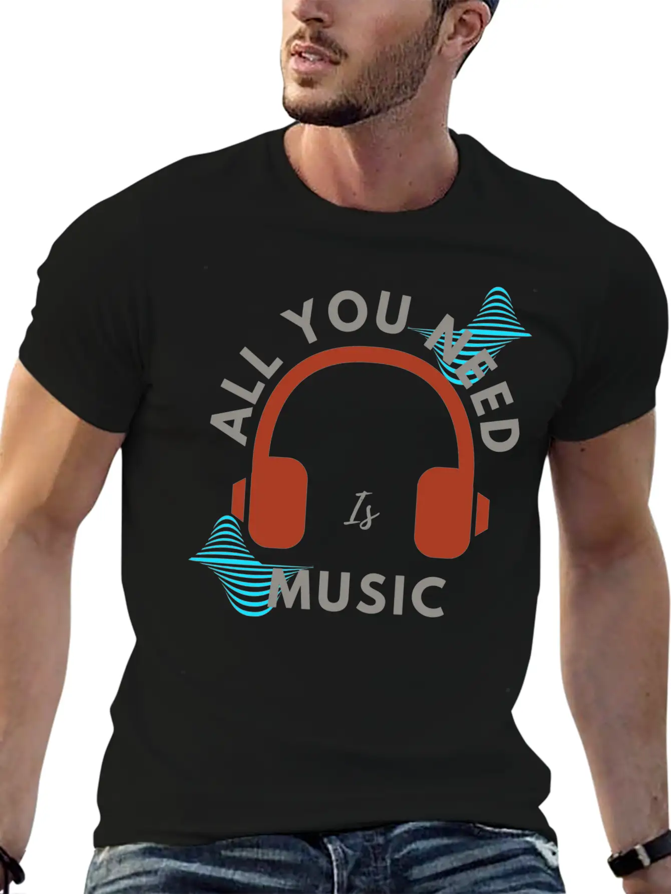 Music Unisex Cotton Tee – Relaxed Fit For Any Occasion