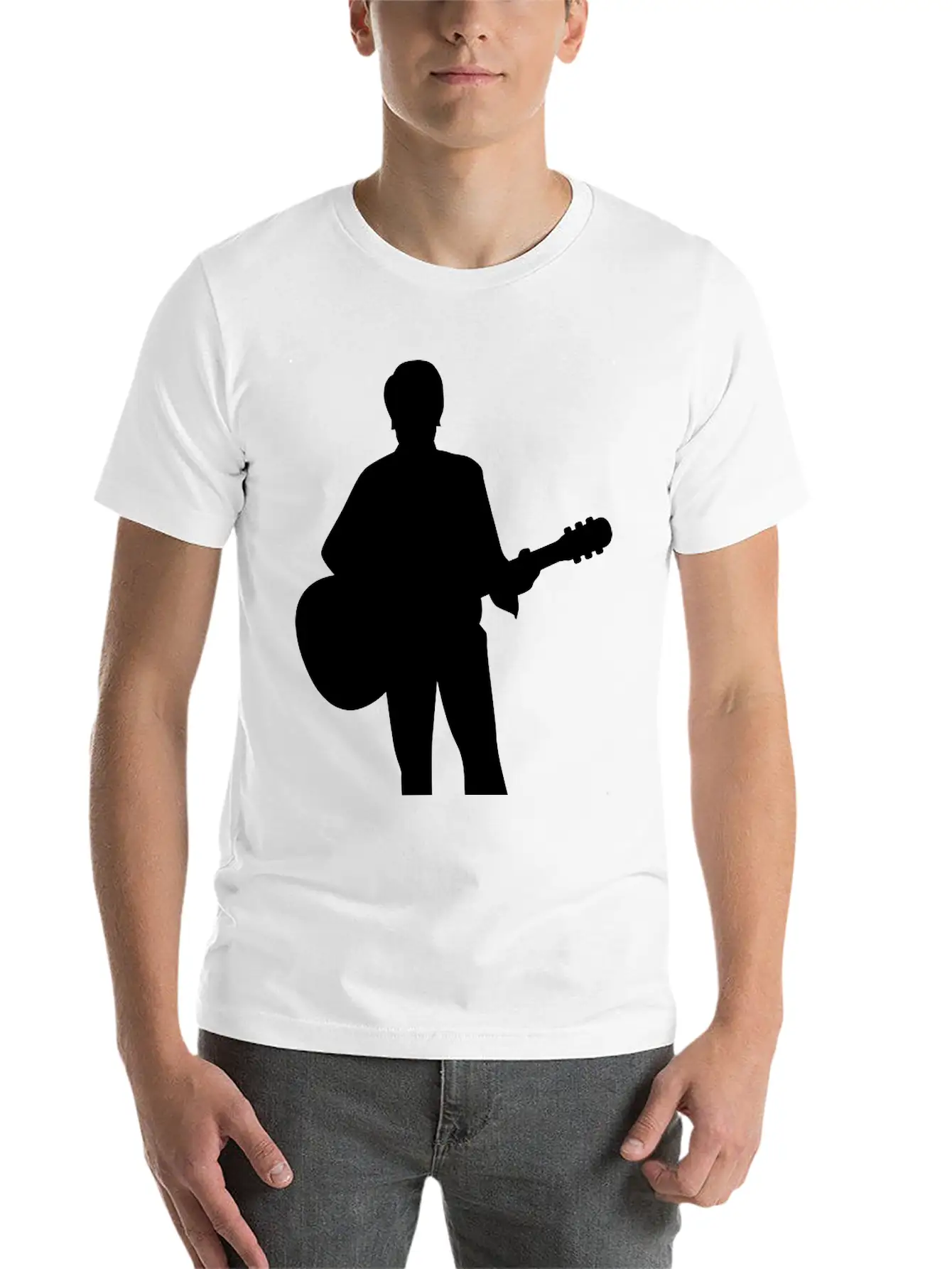 Musician Guitar Basic Graphic T-Shirt – Daily Comfort In Soft Cotton