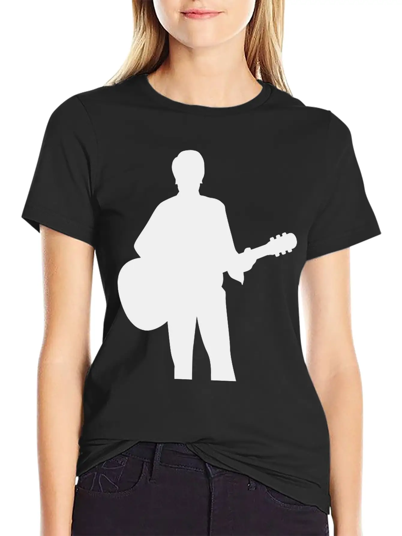 Musician Guitar Basic Graphic T-Shirt – Daily Comfort In Soft Cotton